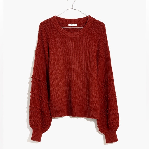 Madewell NWT  Bobble Pullover Sweater - Picture 10 of 10